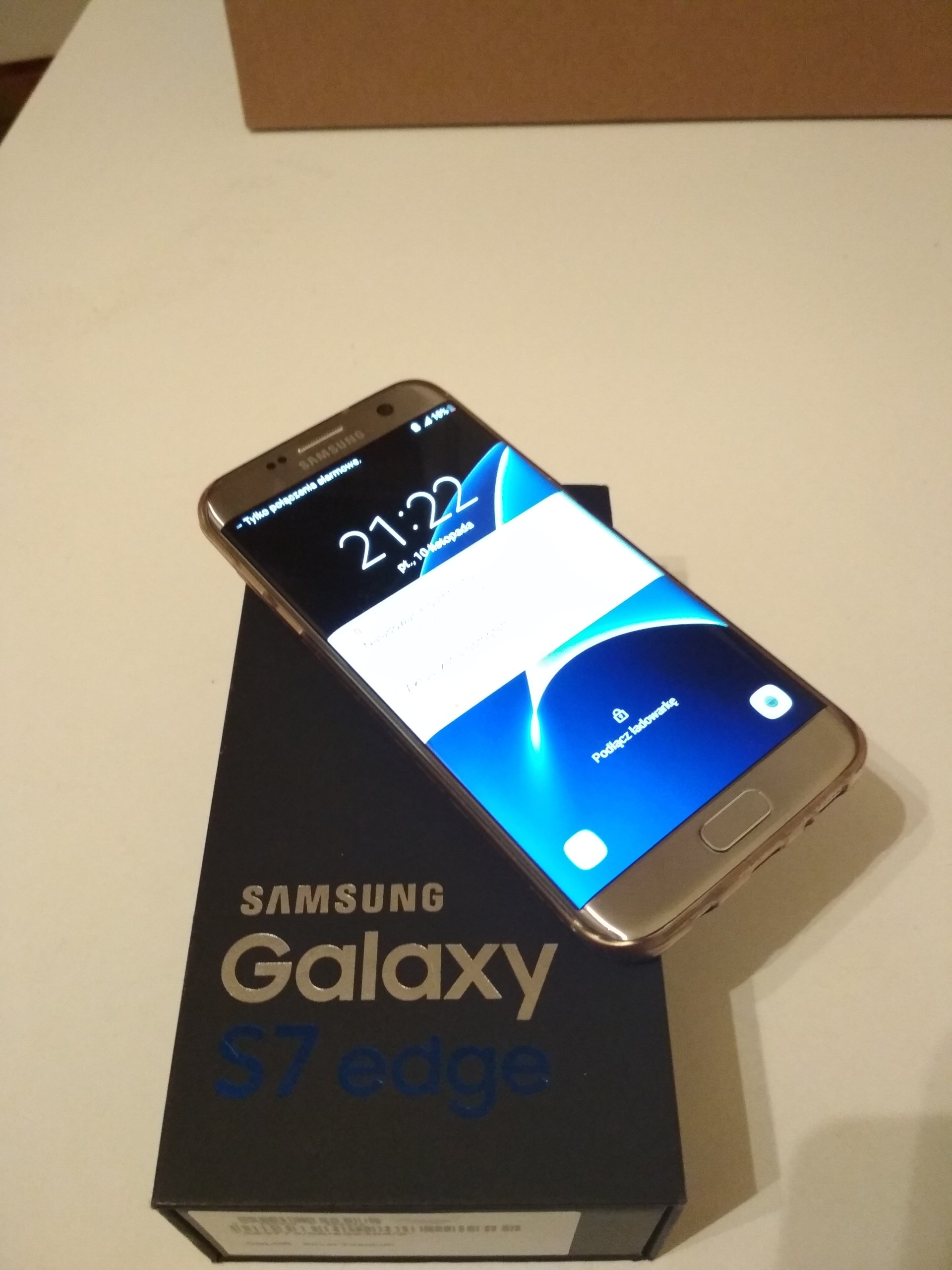 Samsung Galaxy S7 edge silver titanium 32gb
