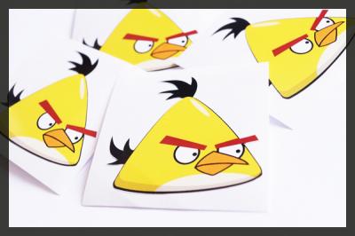 Angry Birds Yellow - 5cm pig game star wars vw jdm