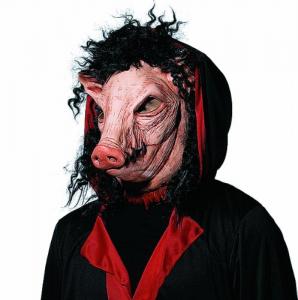 Maska z filmu PIŁA - świnia, prosiak, HALLOWEEN ! - 4738528782 - oficjalne  archiwum Allegro