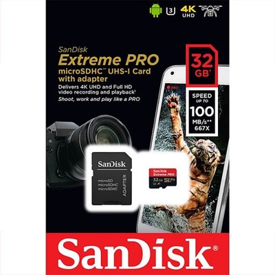 SanDisk  micro SDHC Extreme Pro 32GB XIAOMI