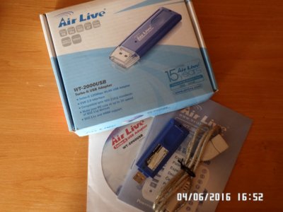 AirLive Turbo G Wireless USB - WT-2000USB - 6342788497 - oficjalne archiwum  Allegro