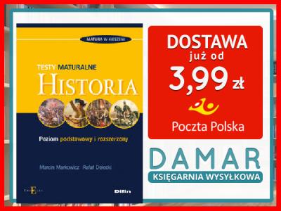 HISTORIA. TESTY MATURALNE Markowicz Marcin, Doleck - 4481799465 - oficjalne  archiwum Allegro
