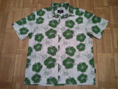 Świetna, męska koszula hawajska CROPP XL