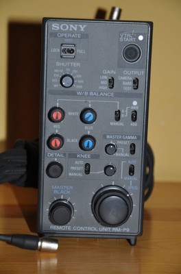Sony RM-P9 remote control RCP dla kamer broadcast