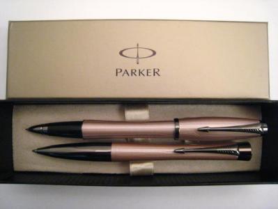 Parker Urban Premium Pióro kulkowe+Długopis różowy