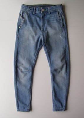 ADIDAS drop crotch jeansy baggy rozmiar 25 XS