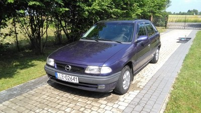 Opel Astra 1.7 tds 82km silnik Isuzu 1996 diesel - 6889670158 ...