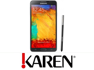 Samsung N9005 Galaxy Note 3 black od Karen