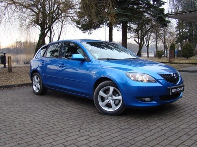 Mazda 3 Niebieska Perła 1.6 Diesel 110Km 04R Ideał - 6797778147 - Oficjalne Archiwum Allegro