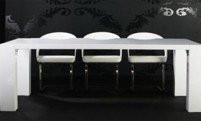Stół biały big 180 wysoki połysk lakierowany Modo