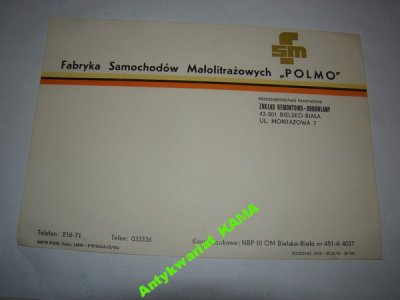 Reklama FSM Polmo Bielsko-Biała druk