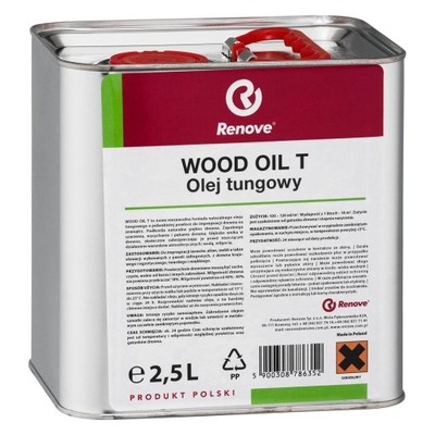 JULOMAX: Olej do tarasów Renove WOOD OIL T 2,5L