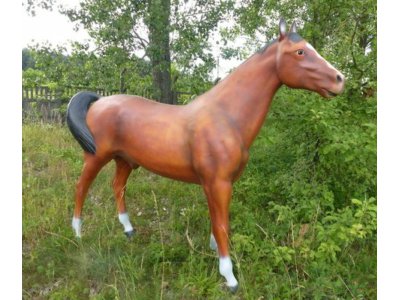 Figura koń wielki 200/223cm do ogrodu dekoracja - 6592532327 - oficjalne  archiwum Allegro
