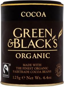 Organiczne Kakao 125g GREEN&amp;BLACKS ORGANIC