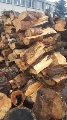 Drewno SUCHE mieszane TOPOLA SOSNA BRZOZA układane