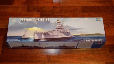 1/350 USS NEW YORK Trumpeter 05339 + zestaw Pontos