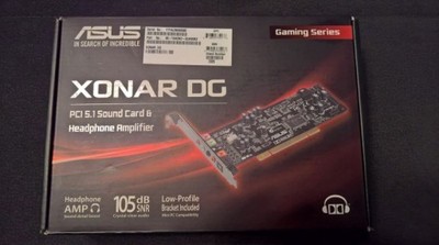 Karta dźwiękowa Asus Xonar DG 5.1 PCI