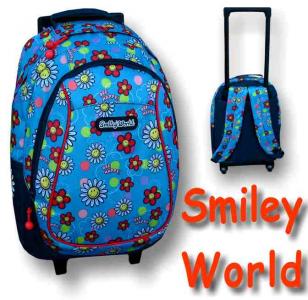 Plecak do szkoły SMILEY na kółkach stelaż plecaki - 2978040068 - oficjalne  archiwum Allegro