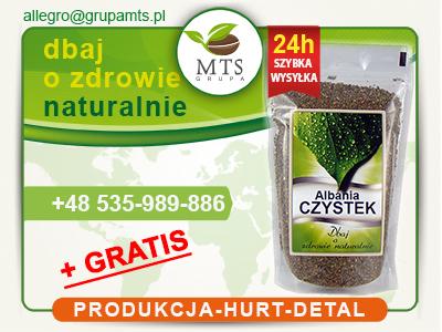 Cistus incanus herbata CZYSTEK SUSZONY 2kg GRATIS