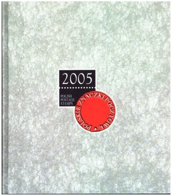 Księga znaczków pocztowych - Rocznik 2005