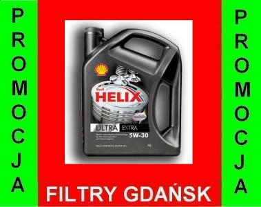 Gdańsk Shell Helix Ultra Extra 5W30 4L Filtr-40%