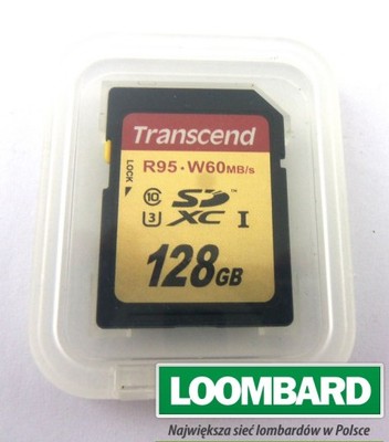 TRANSCEND KARTA PAMIĘCI SDXC 128GB UHS-I U3 95/85