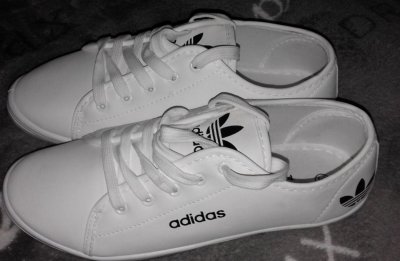 buty białe trampki ADIDAS - 6179457692 - oficjalne archiwum Allegro