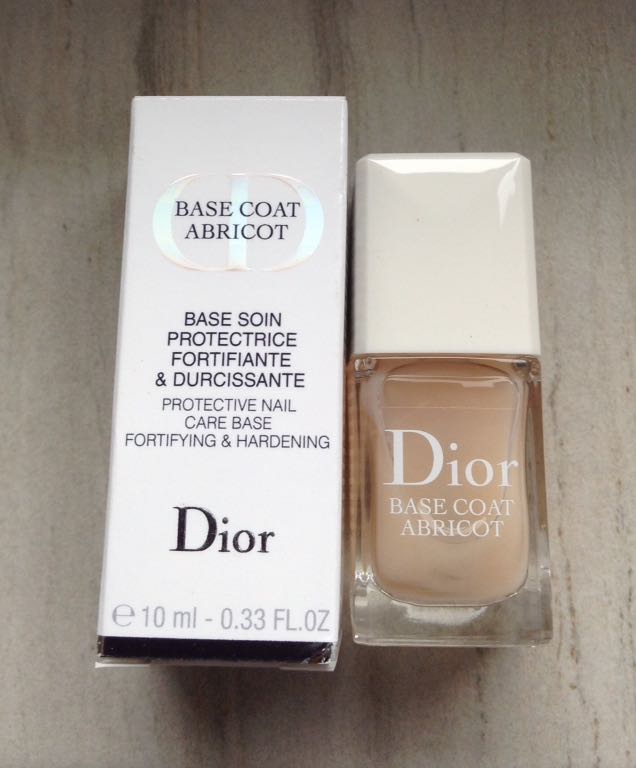Dior Base Coat Abricot baza odżywka do paznokci