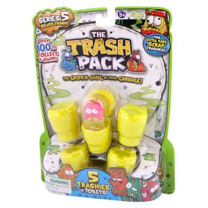 COBI Trash Pack 5 śmieciaków w toaletach śmieciaki