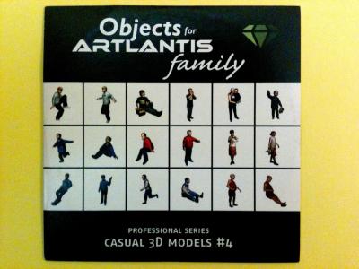 ARTLANTIS Objects - Casual 3D models #4 CD Dysk