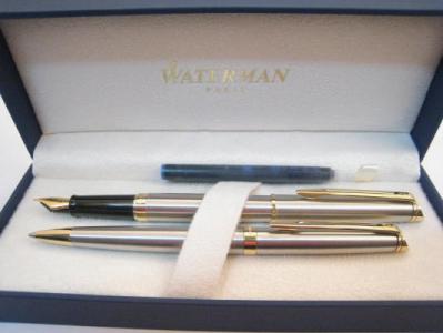 Waterman Hemisphere Pióro+Długopis stalowy GT
