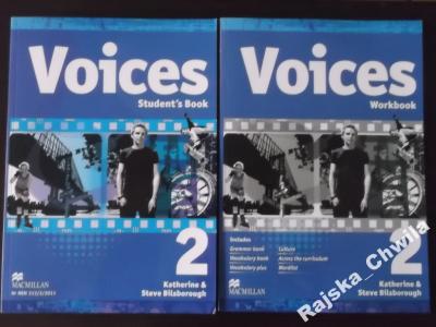 Voices 2 Student's Book+CD+Workbook+CD NOWE Macmil