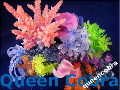 Sztuczny koralowiec do akwarium KORAL - COMBO - 3595147061 - oficjalne  archiwum Allegro
