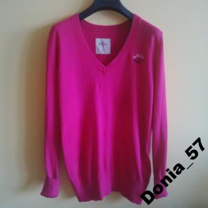 hollister różowy sweter pink M