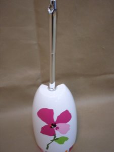 Szczotka do wc-ceramiczny pojemnik w kwiaty
