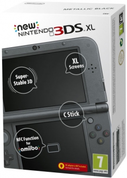 NEW NINTENDO 3DS XL METALIC BLACK CZARNA SKLEP WWA