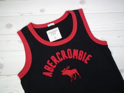 ABERCROMBIE FITCH ___ MUSCLE ___ BIG LOGO___ R. XL
