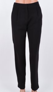 Eleganckie czarne spodnie H&M na gumce wysoki - 6128487002 - oficjalne  archiwum Allegro