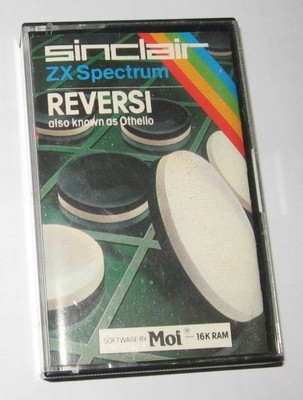 ZX Spectrum, oryginalna kaseta z grą. Reversi. BDB