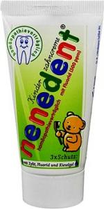 Homeopatyczna pasta Nenedent z fluorem dla dzieci