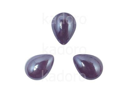 Kaboszon ceramiczny wrzosowy perł ł 18x13-2szt