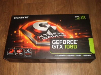 Gigabyte GTX 1060 Xtreme Gaming 6gb