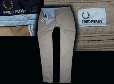 FRED PERRY  spodnie jeans jeansy S M pas 80 W30 32