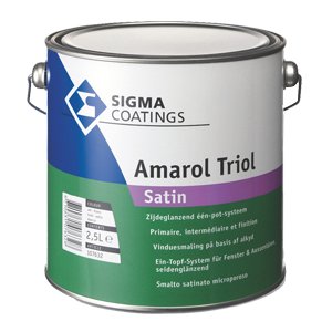 SIGMA AMAROL TRIOL 1L emalia alkidowa biała