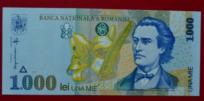 1000 LEI 1998- RUMUNIA - UNC
