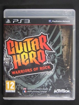 GUITAR HERO WARRIORS OF ROCK  PS3 GWARANCJA BDB!