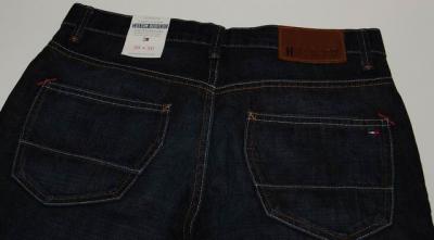 TOMMY HILFIGER spodnie jeansy 30/30 proste 84 cm