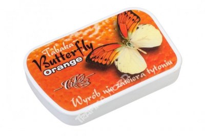 Beztytoniowa Tabaka Butterfly Orange 10 g