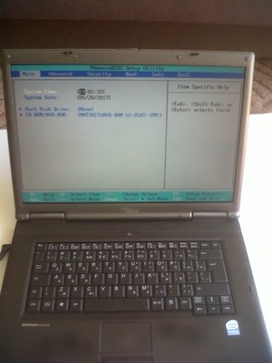 laptop Fujitsu Mobile V 5555