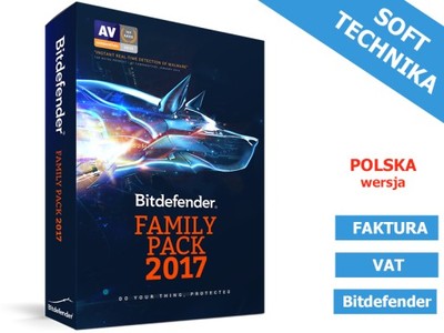 Bitdefender Family Pack Bez Limitu Urządzeń PL2017